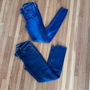 Lot of 2 American Eagle jeans size 2